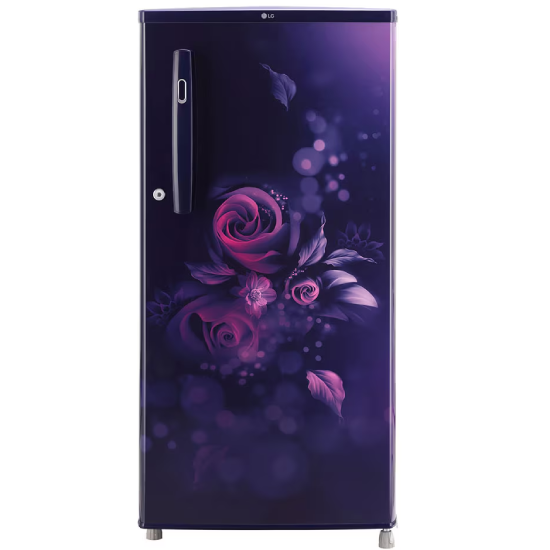 LG 185L, 3 Star, Blue Euphoria Finish, Direct Cool Single Door Refrigerator